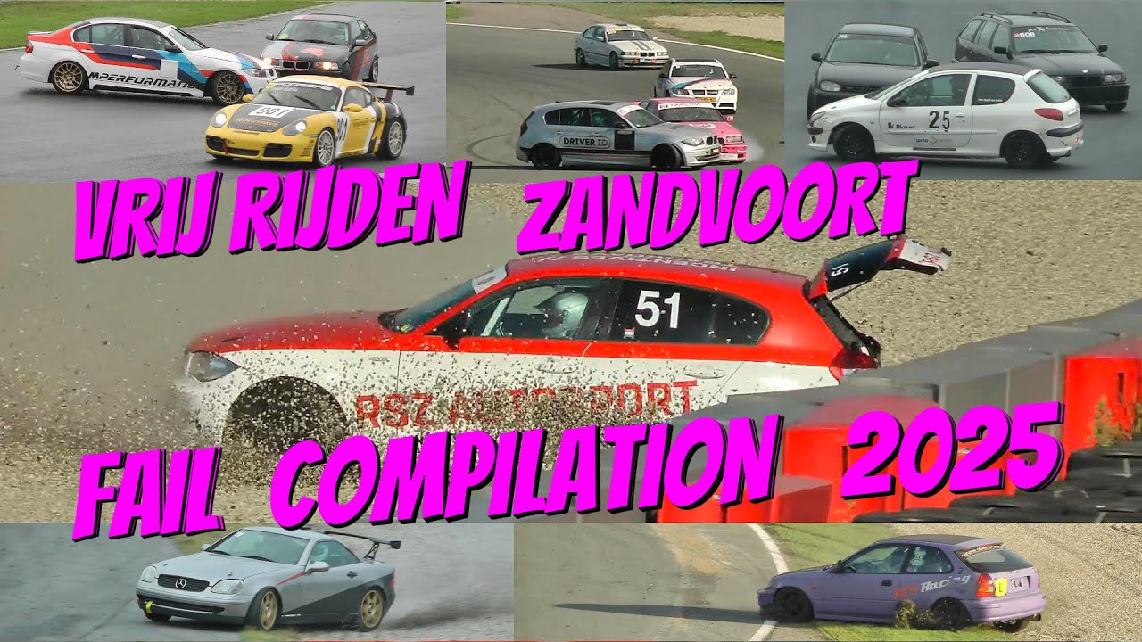 Crash & Fail Compilation 2025 Zandvoort