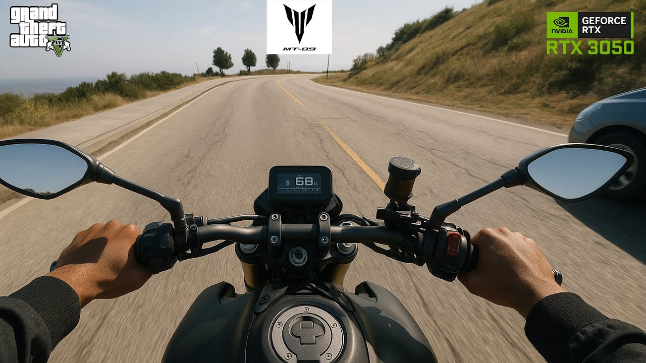🔥 Yamaha MT-09 POV Police Chase in GTA 5 | Extreme Speed Ride 🏍️💨