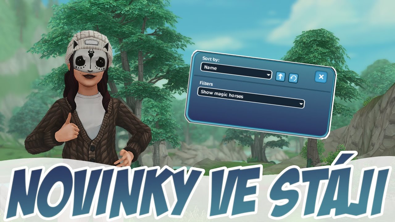 Retrofit, novinky ve stáji a bazar! || Aktualizace #254 || Star Stable CZ