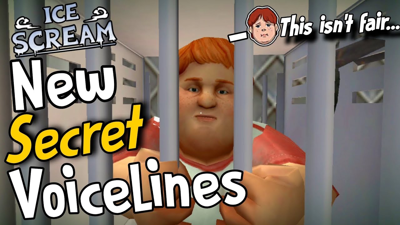 Ice Scream 1-New Update ❄️|Charlie's New Secret Voicelines 🔊