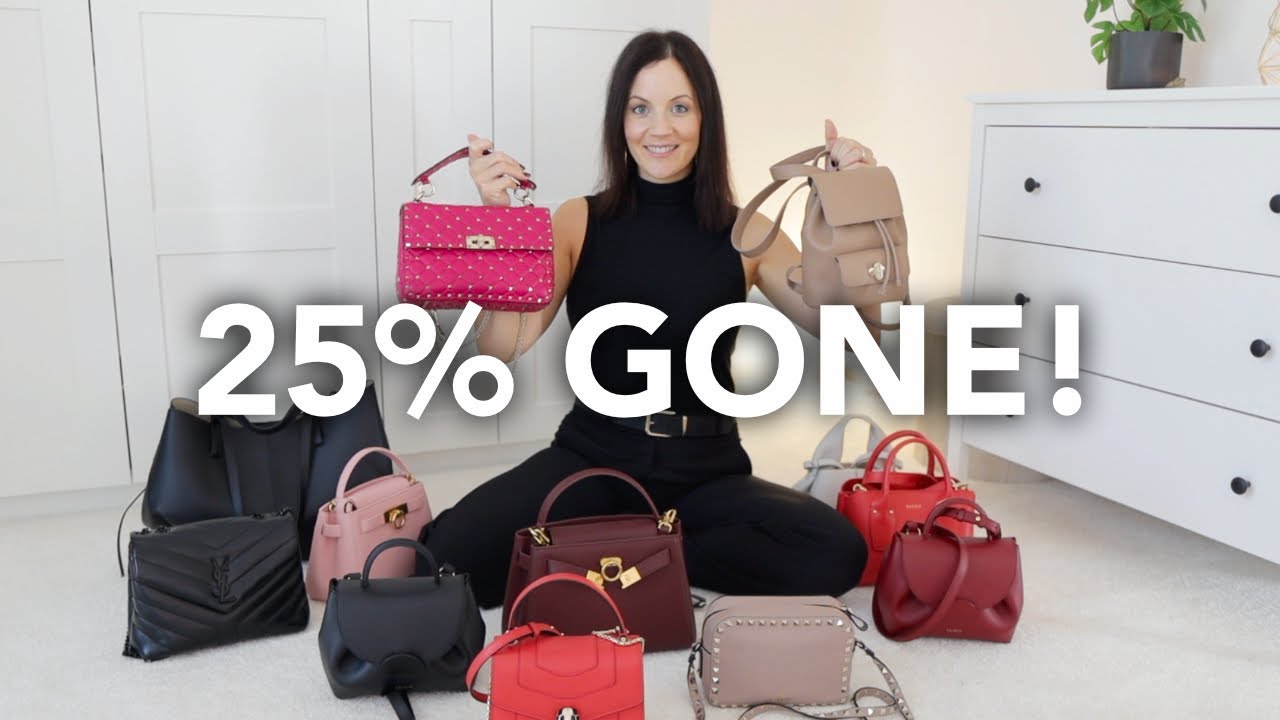 Decluttering My ENTIRE Bag Collection 2025 (Polene, Parisa Wang, YSL, Valentino, Bvlgari)
