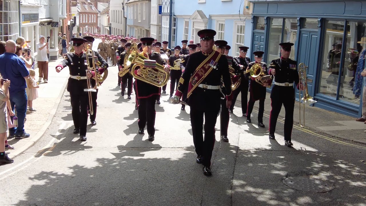 *NEW*. Band of The Royal Army Medical Service: Woodbridge Freedom Parade.