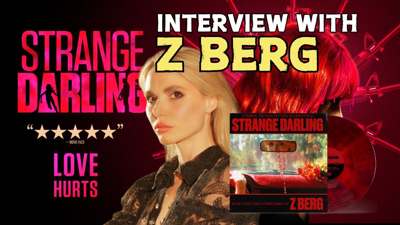 Z BERG | STRANGE DARLING - MOVIE INTERVIEW - Horror, Thriller, Music, Musicians, BIG FAT CULT