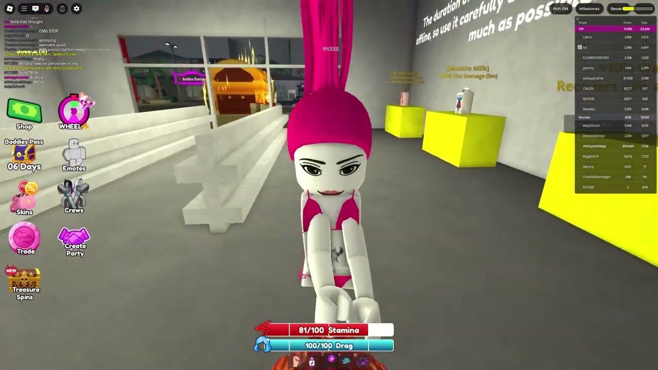 THIS GIRL KEPT LOGGING IN BADDIES