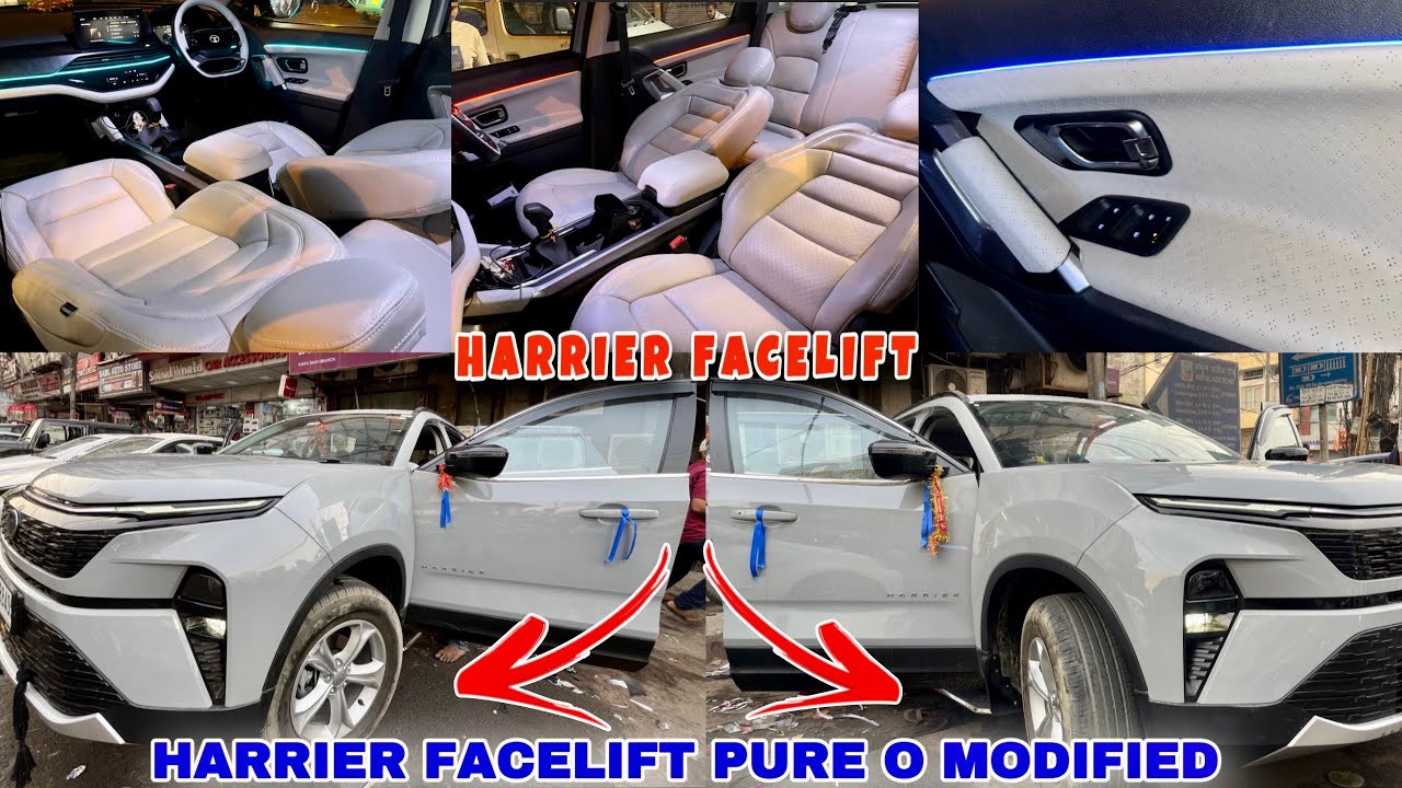 Tata Harrier Facelift Pure O Modified ✅ Pure Harrier Facelift Modification 2024 ✅ Harrier Modified ✅