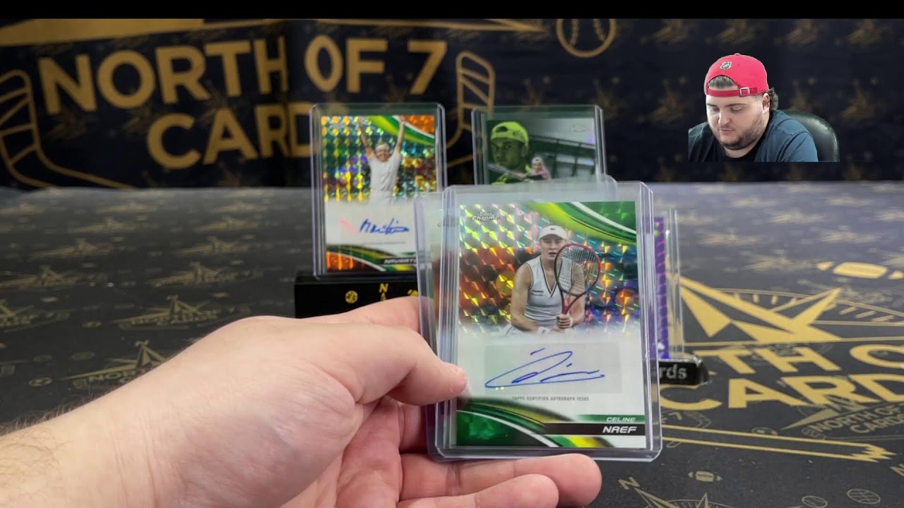 2025 Topps Chrome Tennis Delight 1X Case Player BREAK #9- Feb 23rd