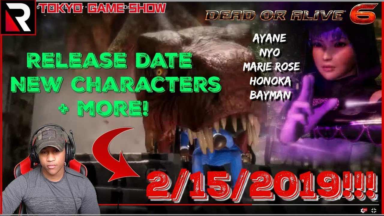 DOA6: Gameplay + Release date, Ayane/Phase/Honoka/Bayman/Marie/Nyo!