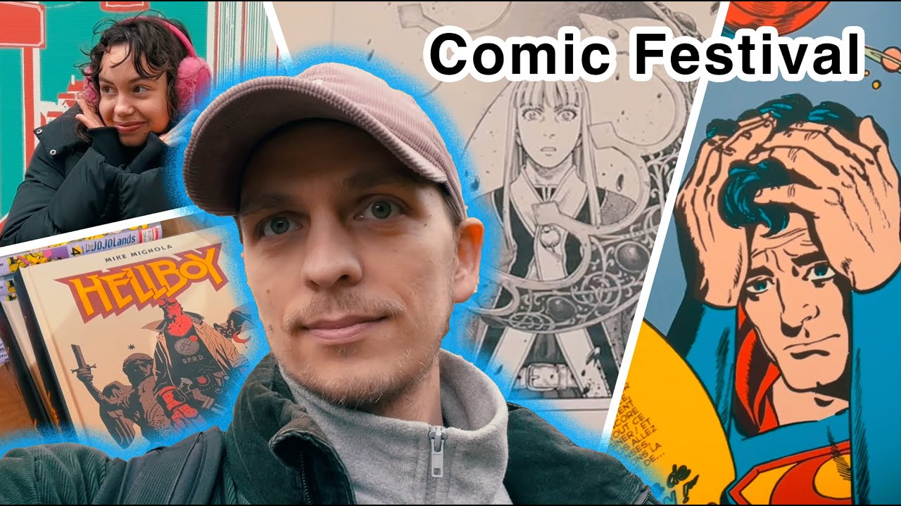 VISITING ANGOUL&Ecirc;ME INTERNATIONAL COMIC BOOK FESTIVAL 2025 (Silent Vlog)