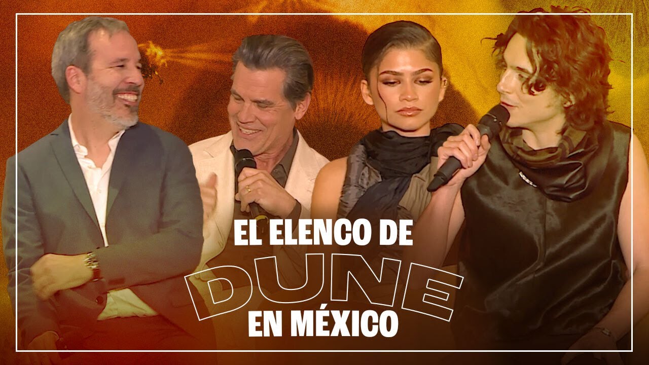 ¡El elenco de DUNA 2 en México!
