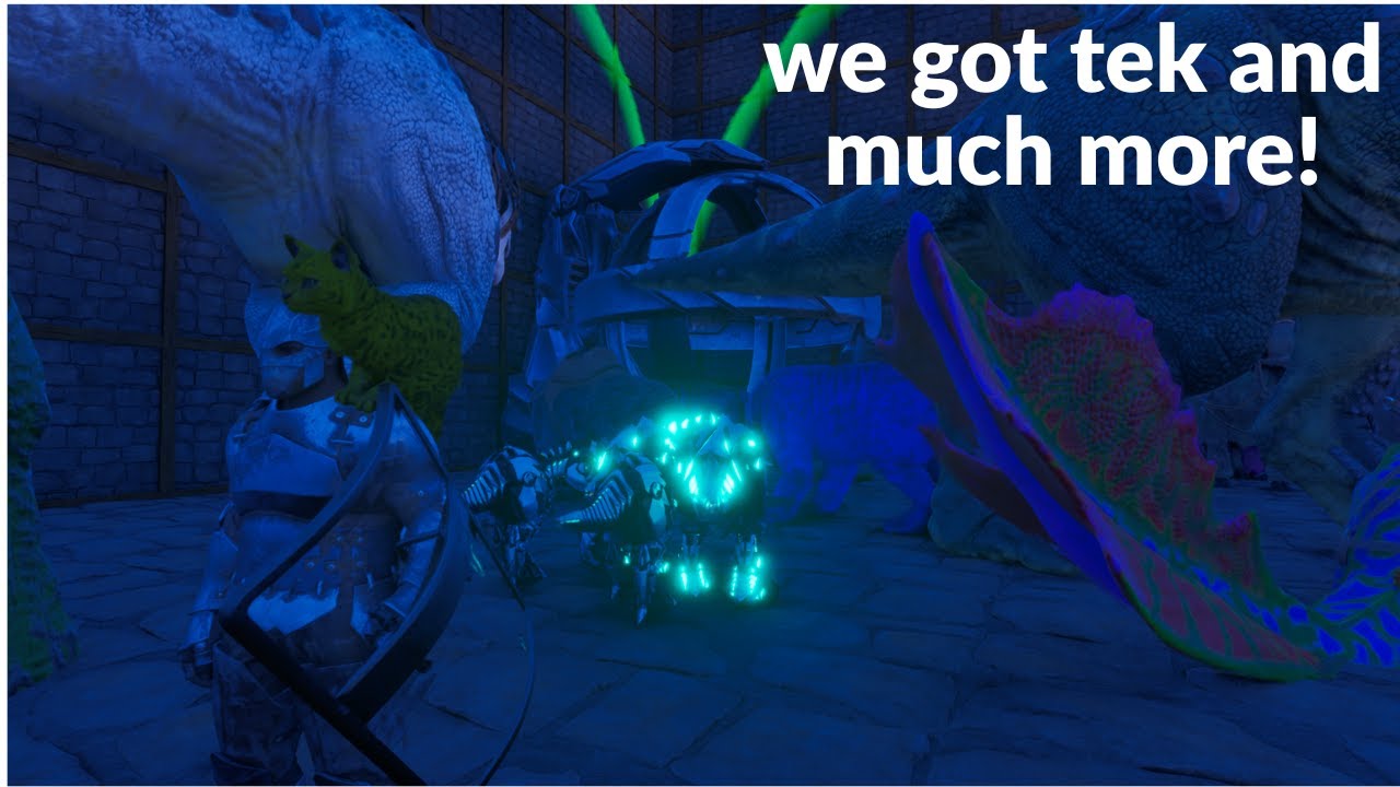 We Got Tek And Much More! Ark Official Server Life Ark Survival Ascended part 2