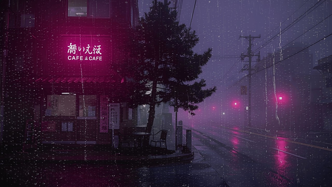 Late Night Tokyo Rain — Deep Work Background Music (BGM)