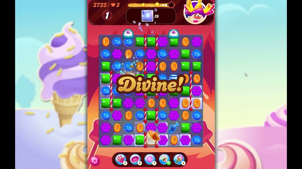Candy Crush Saga Level 3725