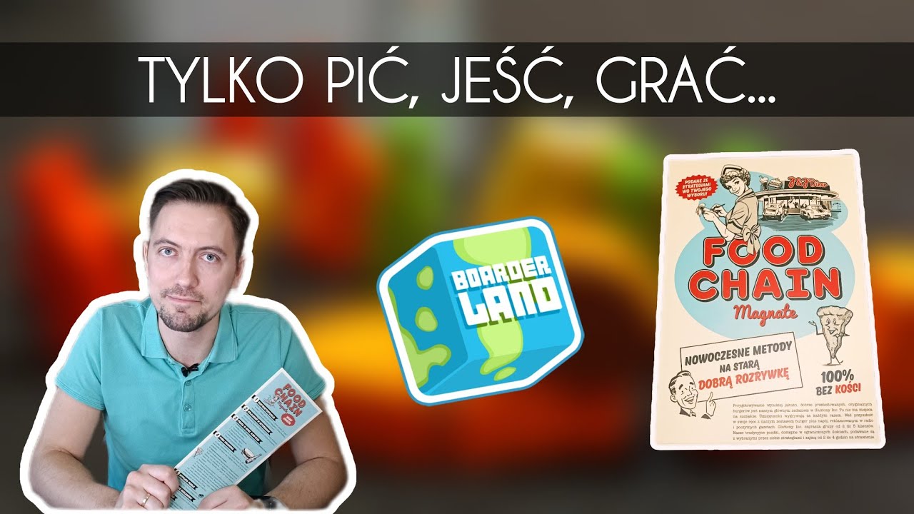 Food Chain Magnate - prezentacja, zasady gry
