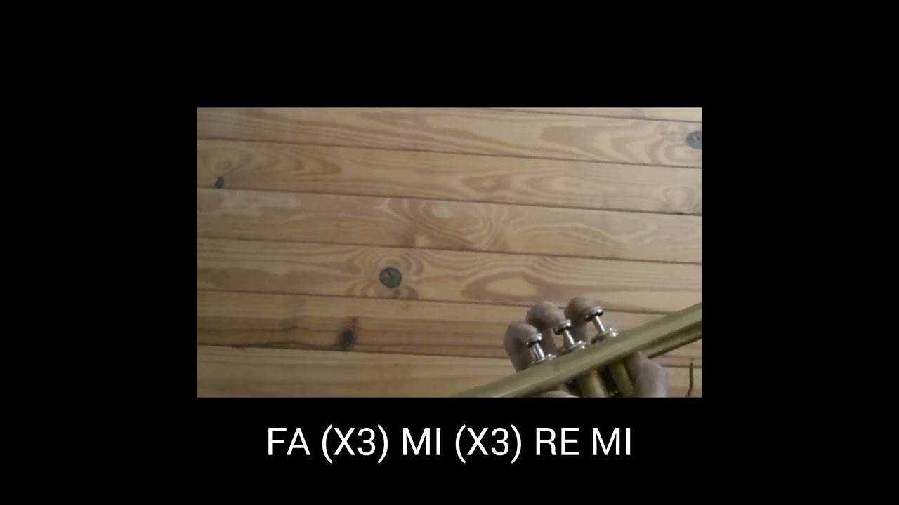 BESAR TU PIEL - TROMPETA - NOTAS