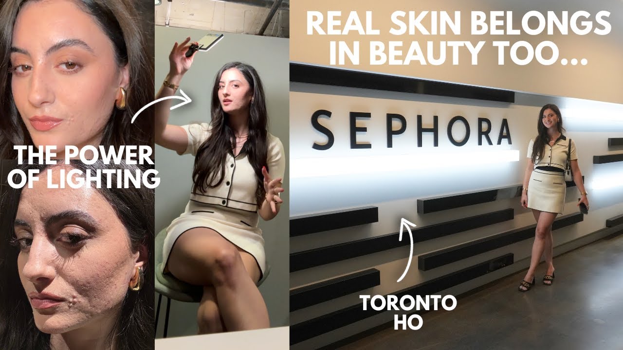 TRAVEL WITH ME TO ADVOCATE FOR SKIN POSITIVITY & REAL SKIN IN BEAUTY AT SEPHORA