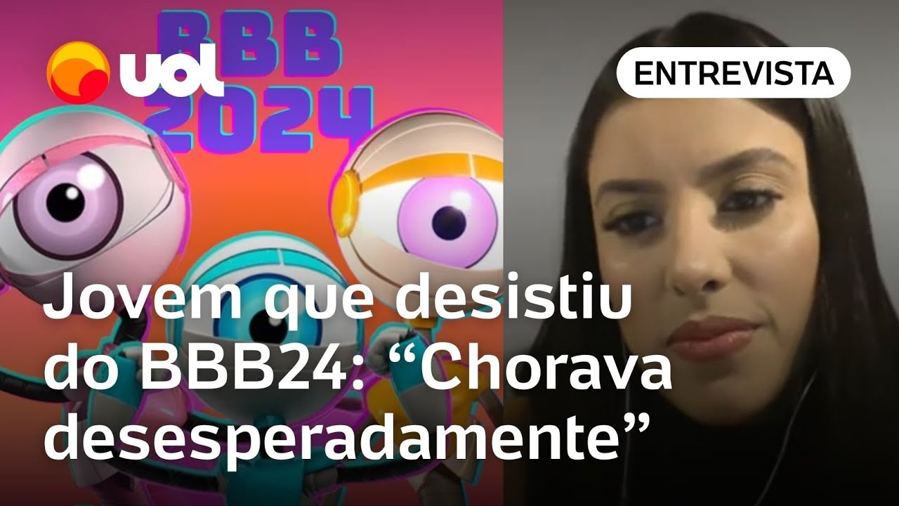 BBB 24: Jovem que desistiu confessa arrependimento e conta bastidores: 'Chorava desesperadamente'