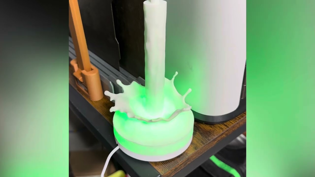 Faucet of Light Water Tap Shaped Night Light used on bambu lab H2D.