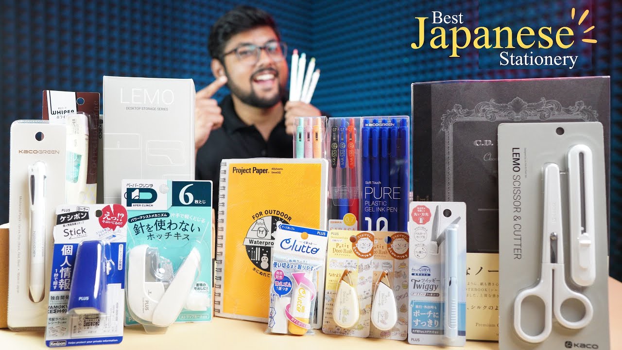 Top Japanese Stationery for Indians ✨Scooboo Stationery Haul by Student Yard