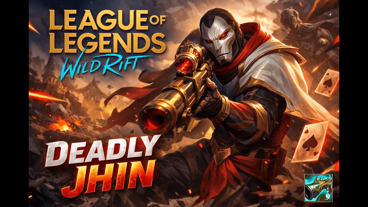 Wild rift ( solo to challenger ) JHIN is perfect mid laner 