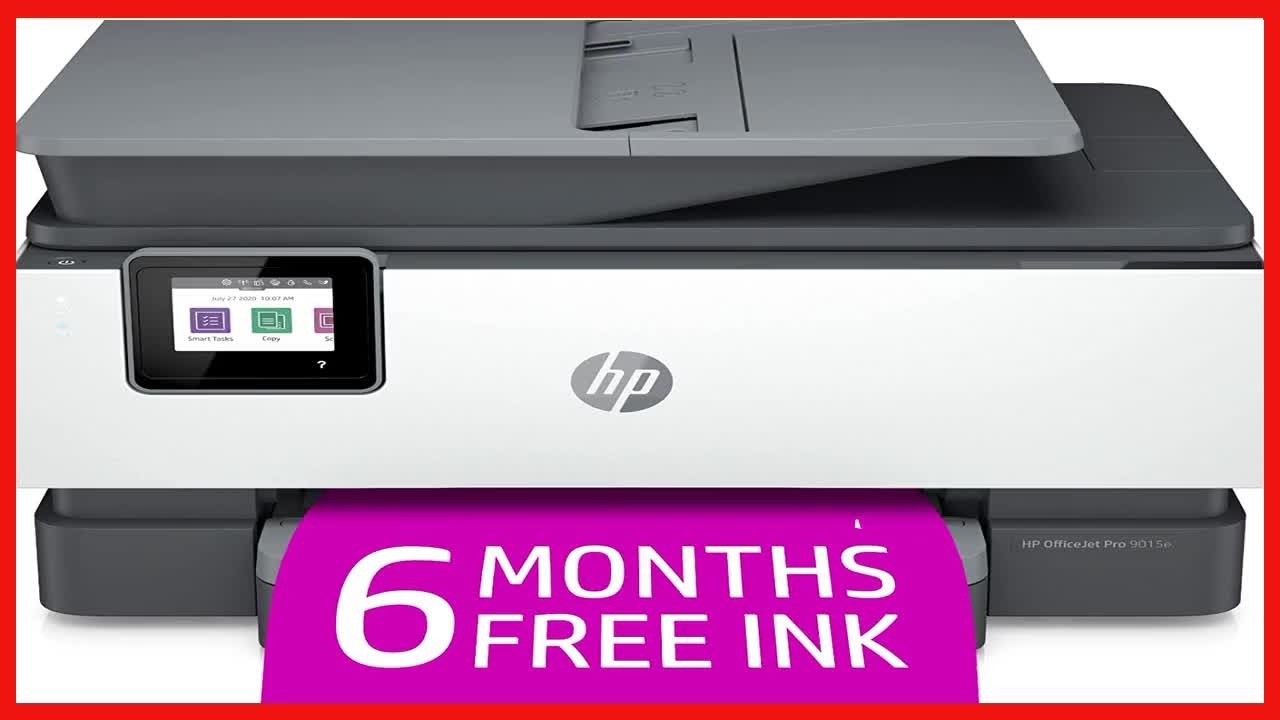 HP+ Printer with 6 Months Free Instant Ink: Smart, Fast, and Secure for Home and Small Business