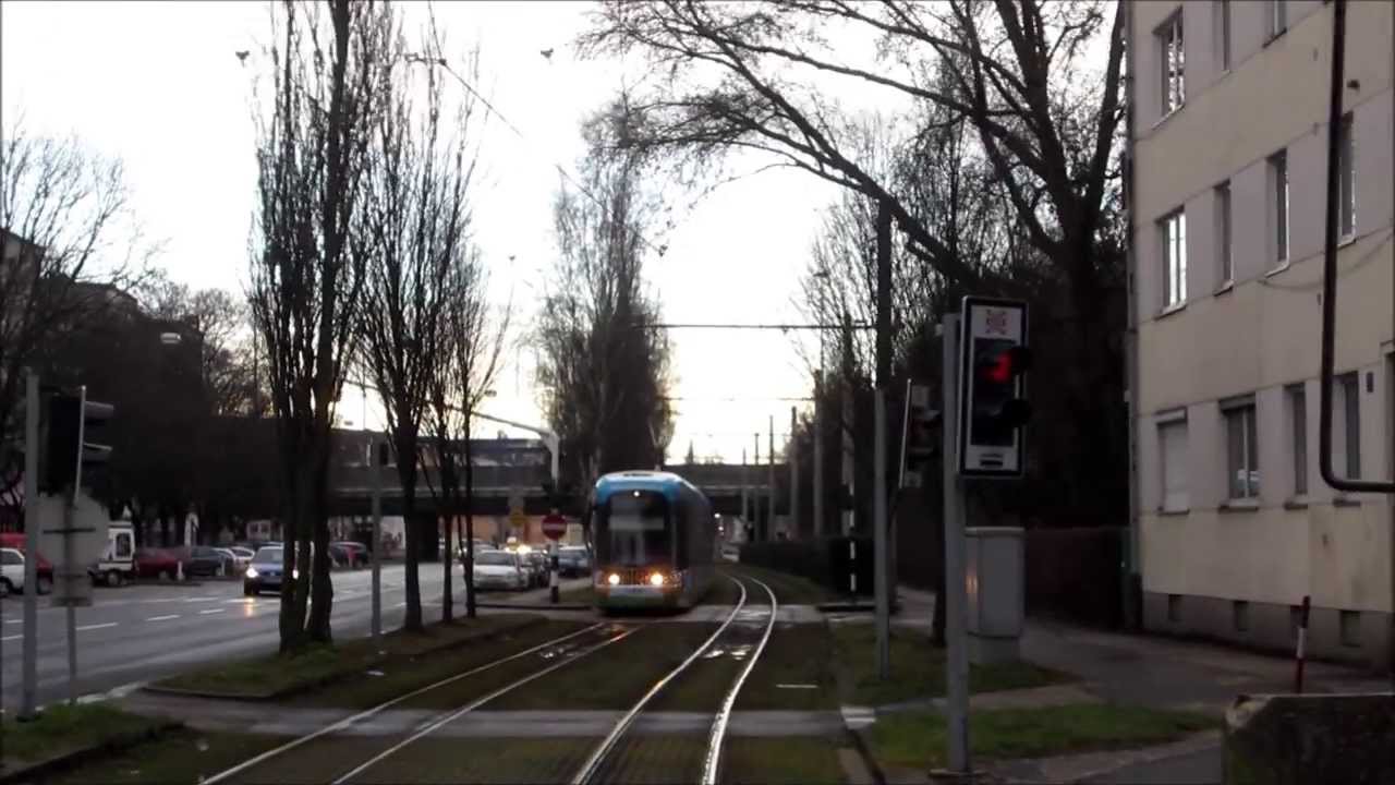 Führerstandsmitfahrt Linie1,2 Linz Teil 3 Hauptbahnhof Simonystraße, Wiener Straße