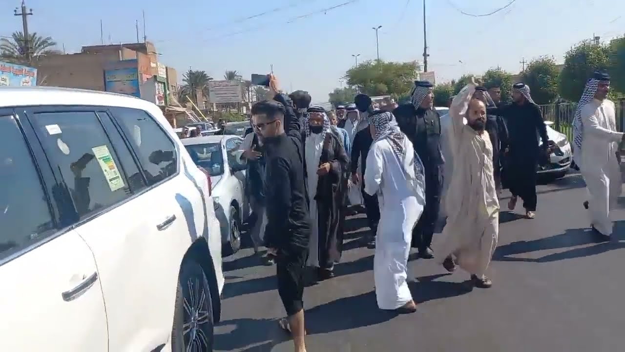 عراضة عشيرة البوحافظ في فاتحة الشيخ فيصل شاكر القمندار اللامي