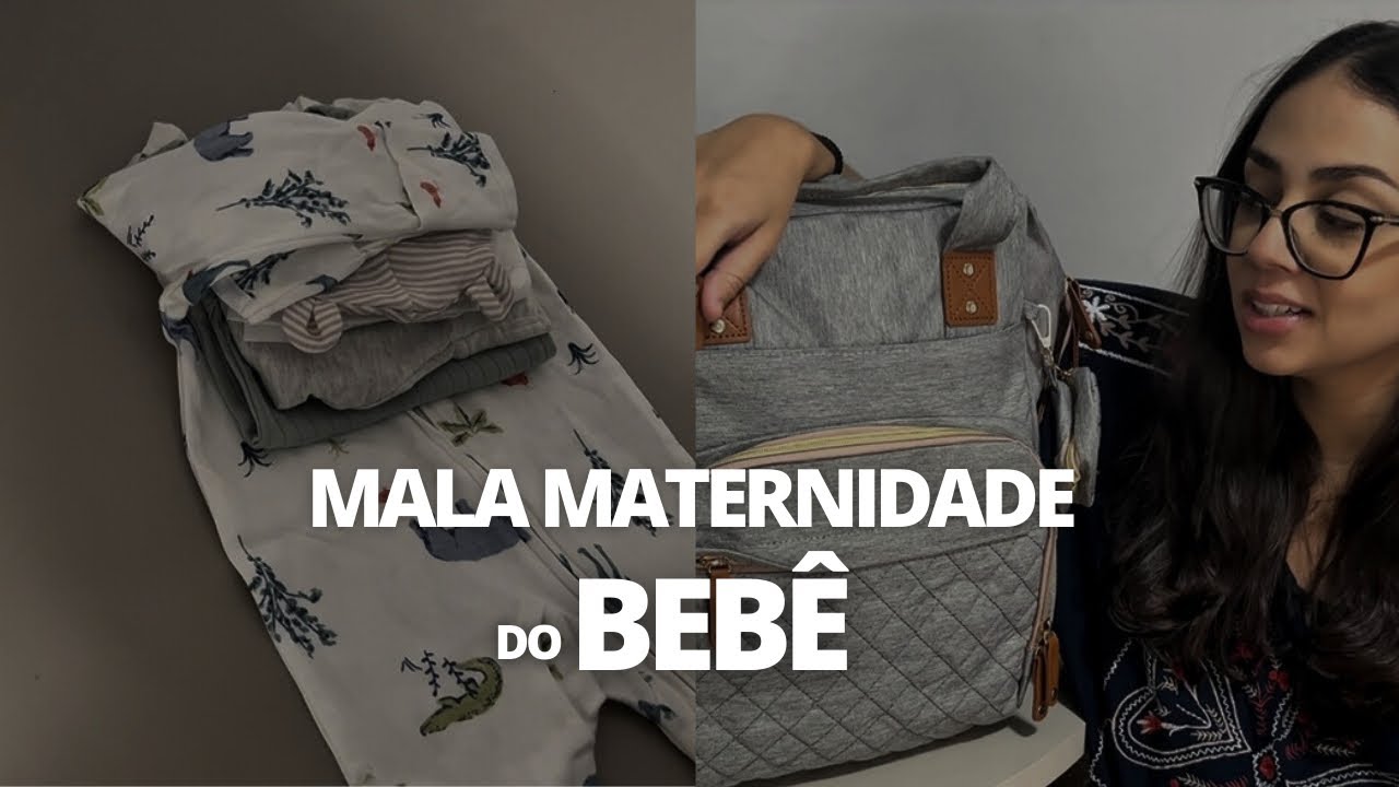 Montando a mala maternidade do bebê comigo