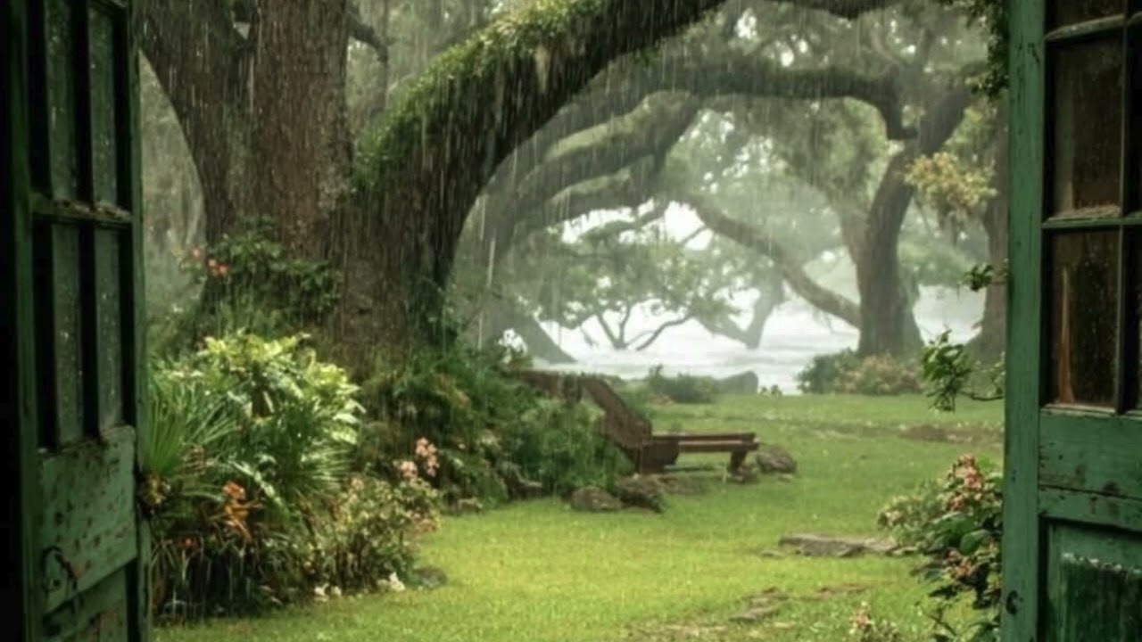  Rainy Day🌿 60 minutes🌿 Rain & Bird Sounds for Deep Relaxation Stress Relief