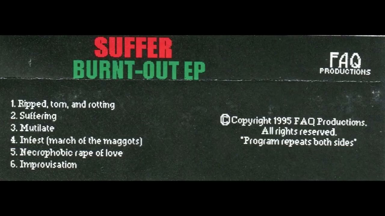 Suffer(IN)- Burnt Out EP