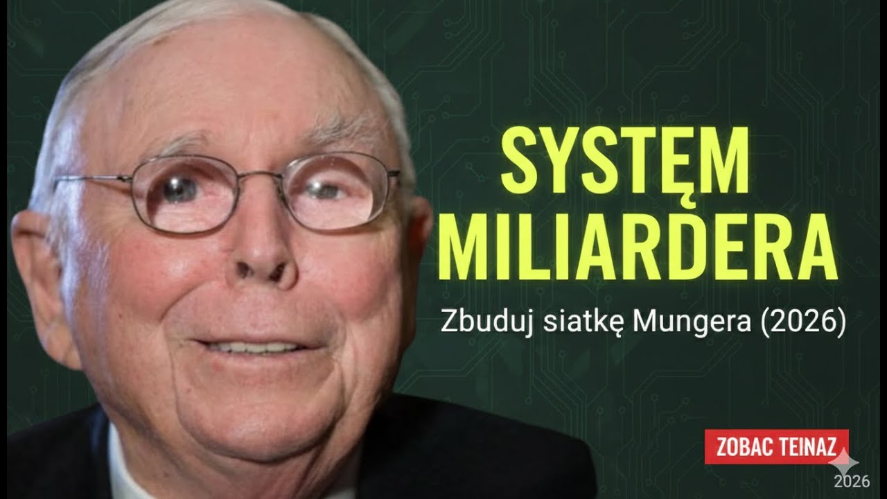 CHARLIE MUNGER: Jedyny system, którego potrzebujesz w 2026 roku