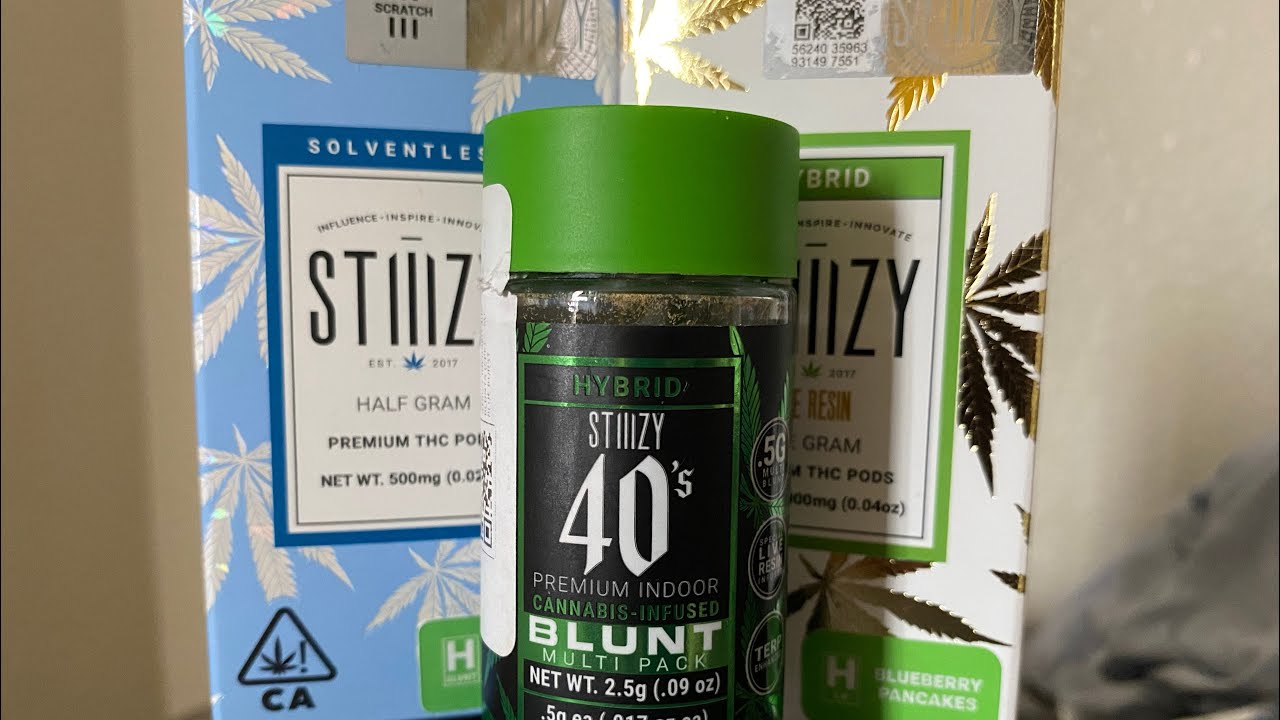 STIIIZY Rosin pod and New 40&rsquo;s Blunts🔥