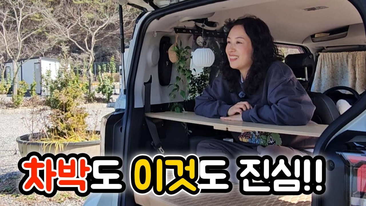 차박 하기 좋은 날 차박도 불멍도 진심! I'm serious about car camping! It's a good day to car camping 미니맥스 MX1 화목난로