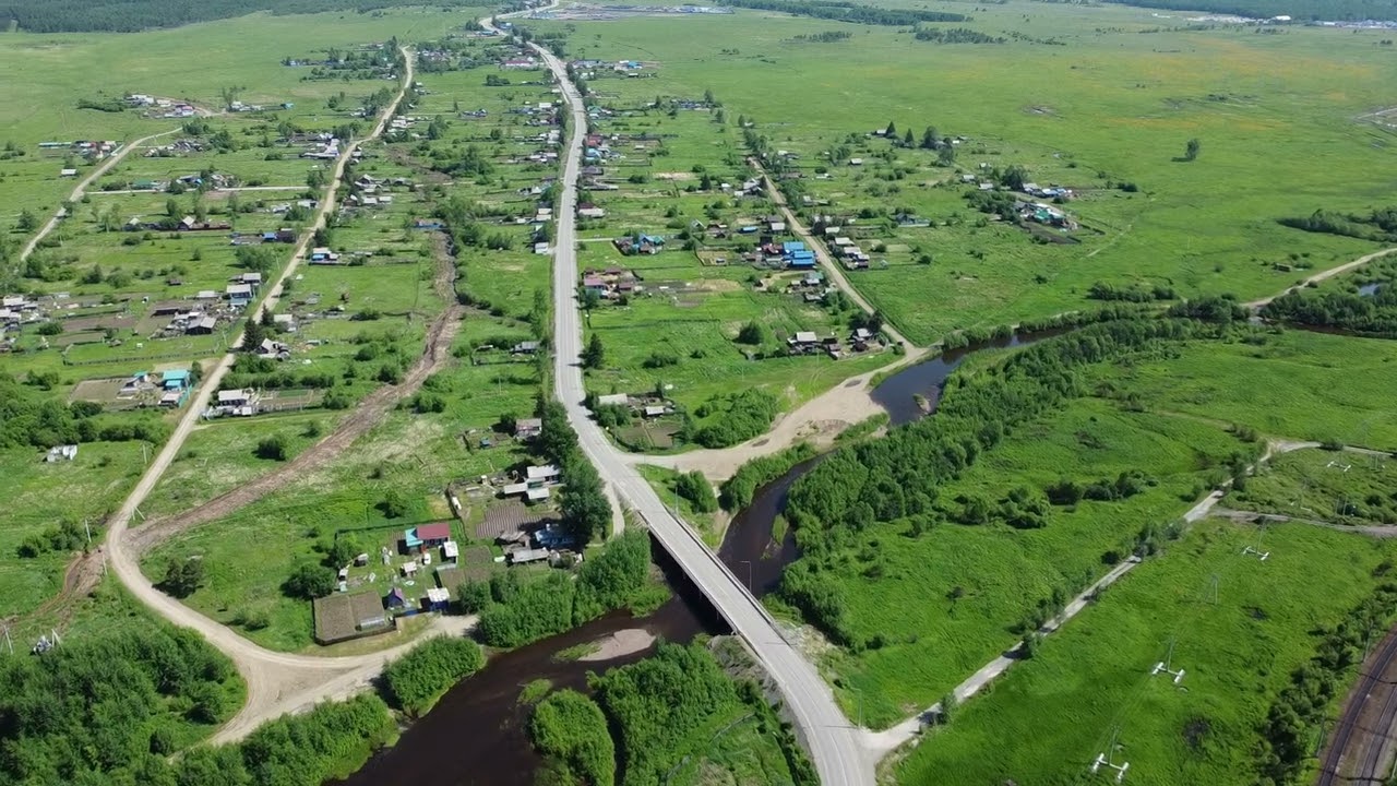 село Большой Невер вид сверху