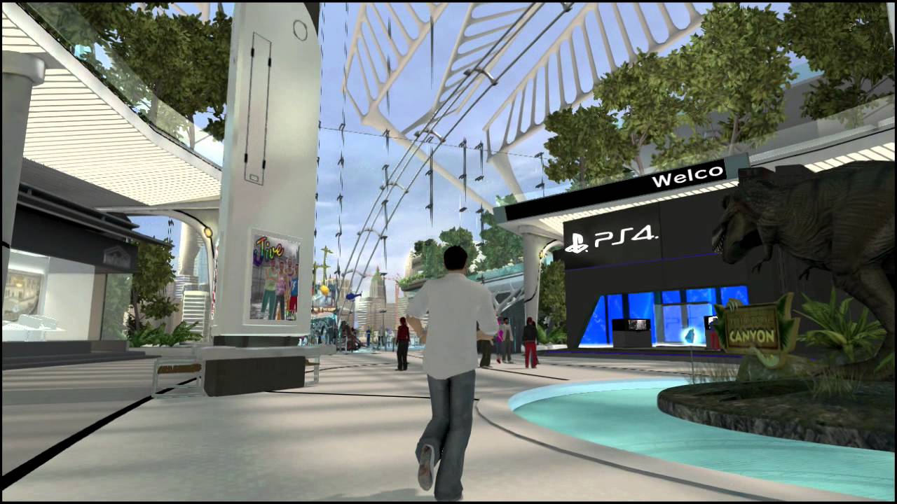 Playstation Home: The Hub
