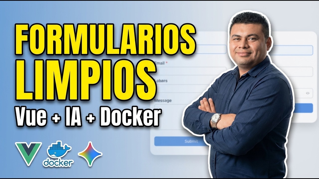 Formularios limpios en Vue 3 con IA (sin frameworks CSS)