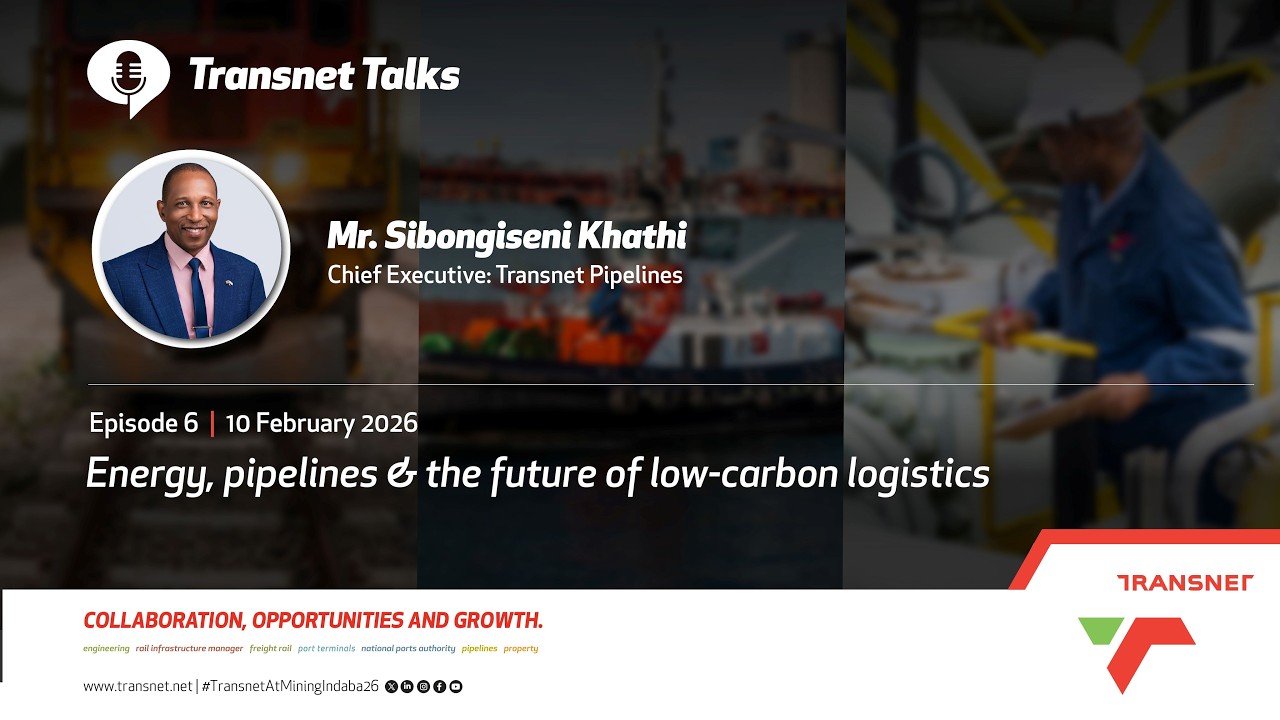 Energy, Pipelines & the Future of Low-Carbon Logistics | Sibongiseni Khathi