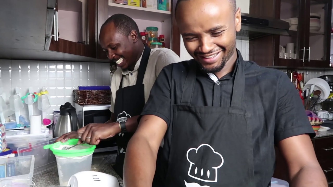 HILARIOUS HUSBAND IN THE KITCHEN CHALLENGE (Vanilla Cake)