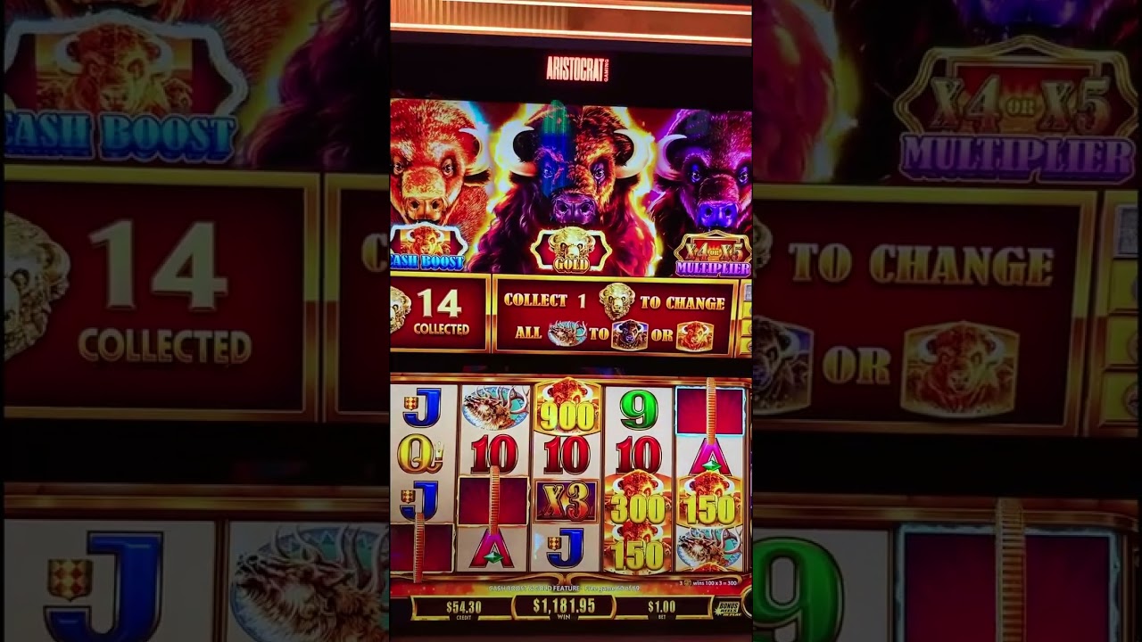 First 2026 jackpot hand pay on Buffalo Gold Cash Collection.