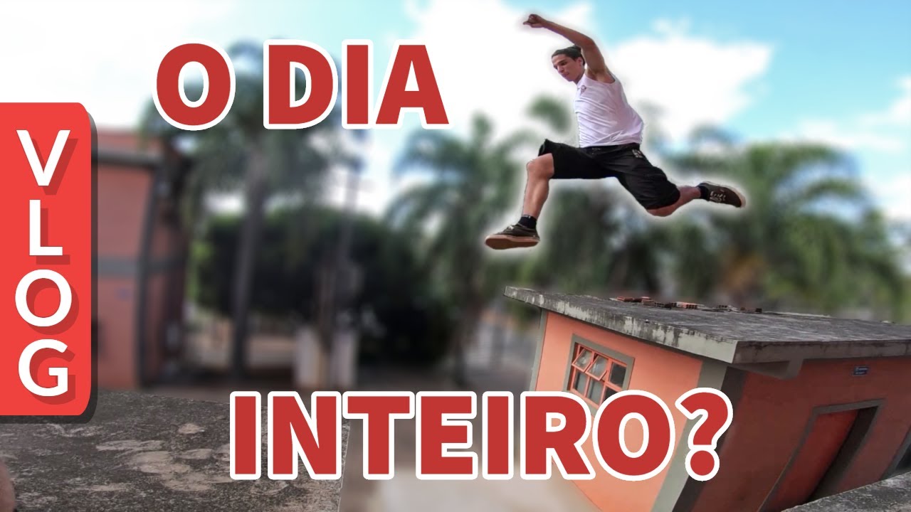 SERÁ QUE DÁ PRA TREINAR PARKOUR O DIA INTEIRO?