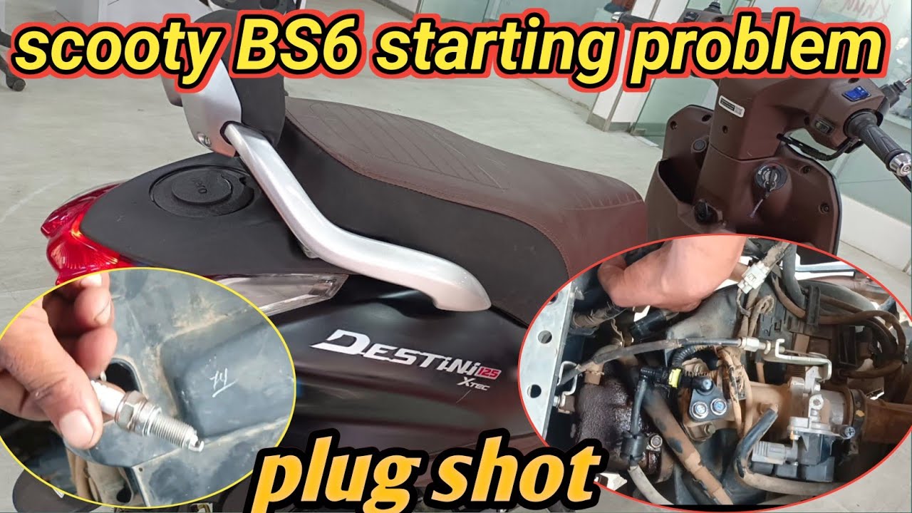Hero Destiny 125 bs6 проблема с запуском скути | Hero Destiny 125 bs6 Scooty Start Кайсе Каре 202...