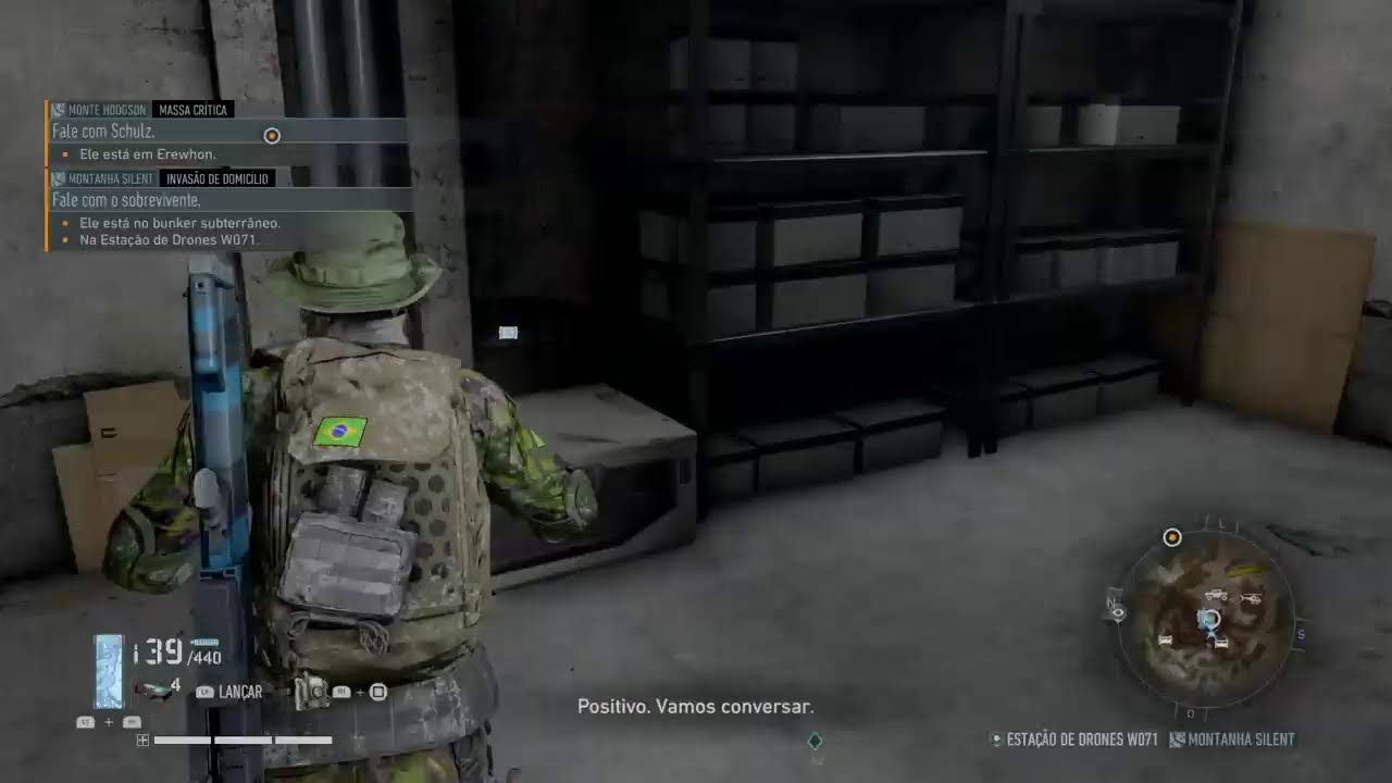 Vamos fazer missão Tom clancy GHOST RECON