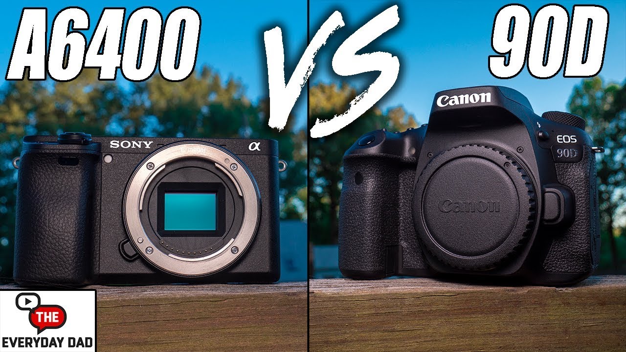 Canon 90D VS Sony A6400 | What is the BEST 4k YouTuber Camera?!
