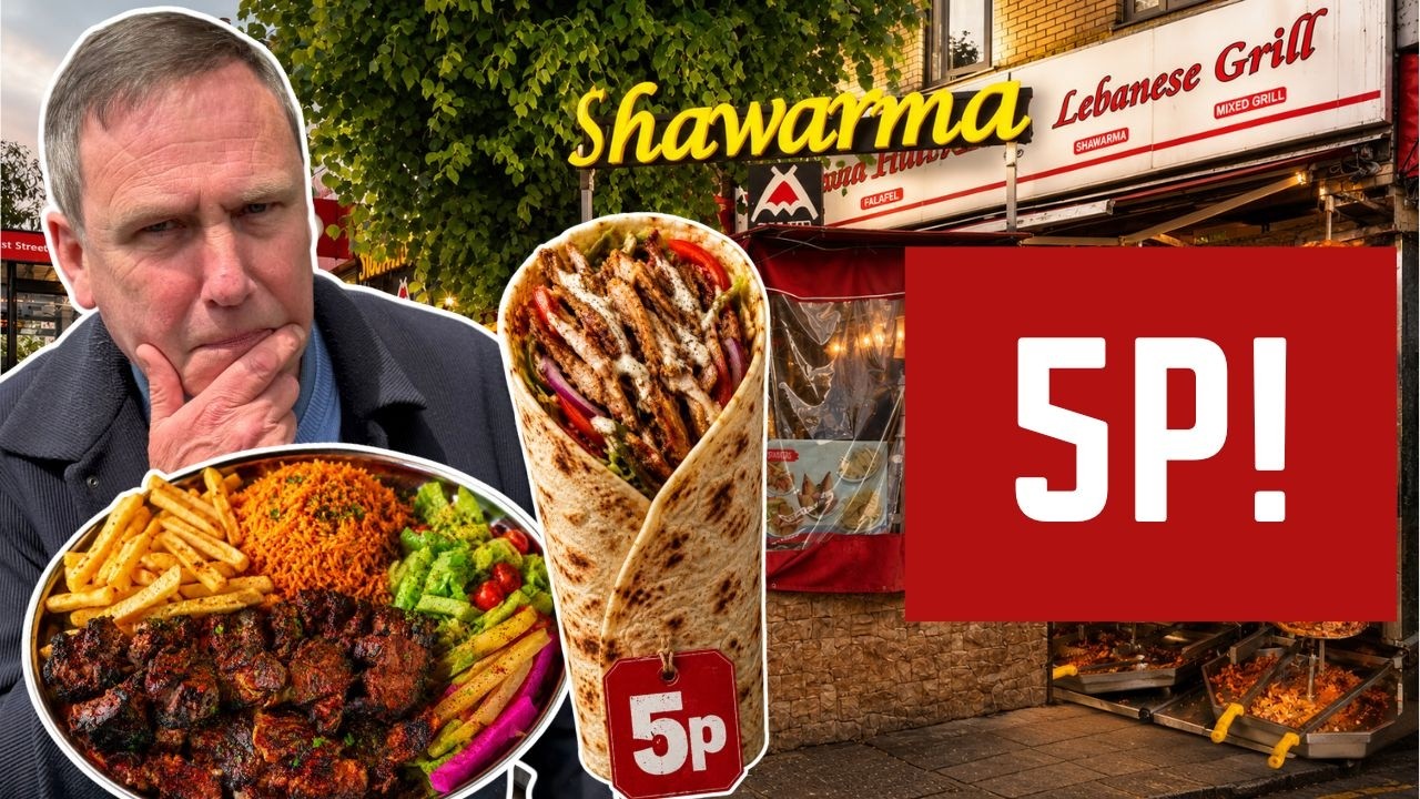 The Cheapest Restaurant Review on YouTube! 5 Pence!!!
