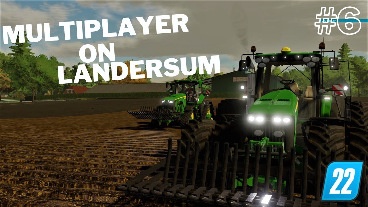 Multiplayer On Landersum | ❗Cultivate❗ | Ep:6| Fs22