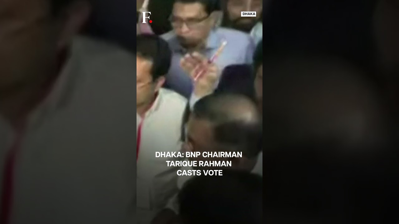 Bangladesh Election: Voting Begins, Tarique Rahman, Yunus Cast Ballot | Subscribe to Firstpost