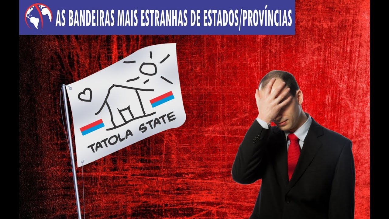 As BANDEIRAS mais ESTRANHAS de ESTADOS/PROVÍNCIAS