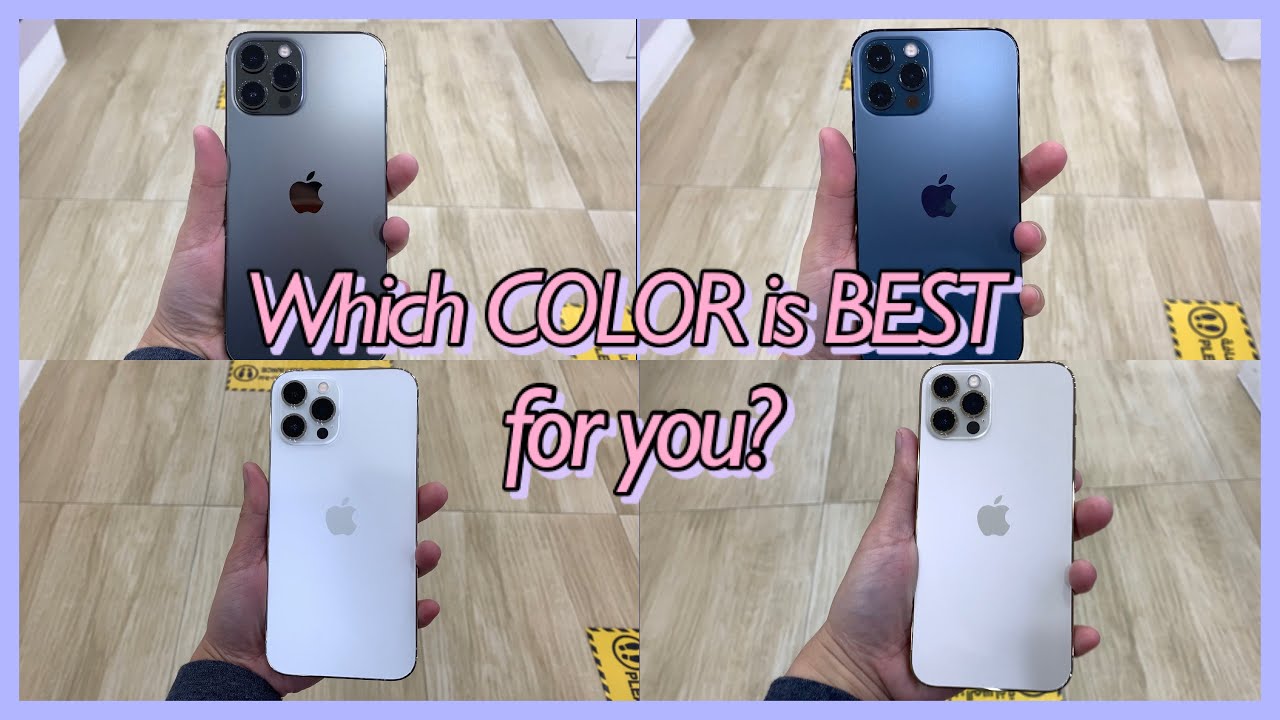 IPHONE 12 PRO MAX | Which color is BEST for you? | ACTUAL COLOR | Jen VLOG