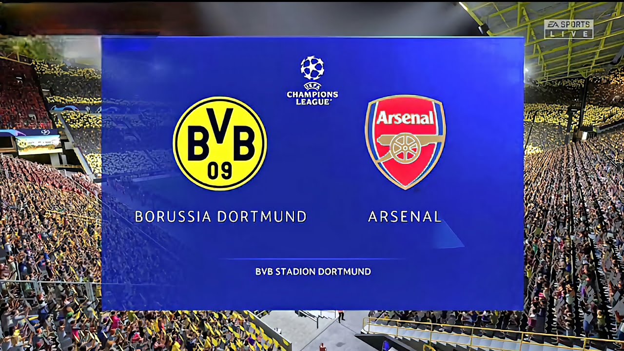 Borussia Dortmund vs Arsenal [UEFA Champions League] EA FC 26