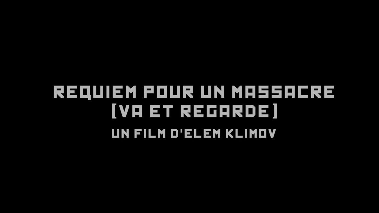 Requiem pour un massacre (1986) - Bande annonce (Rep. 2019) HD VOST