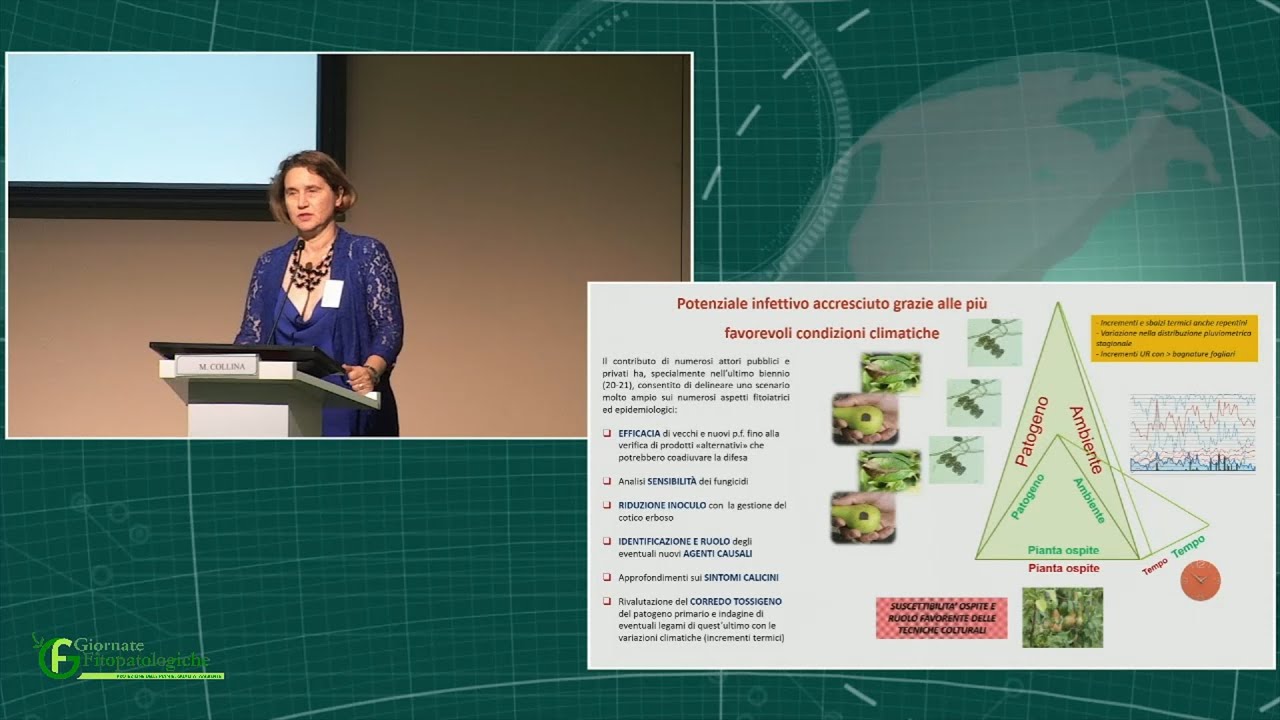 GF 2022 - Intervento di Marina Collina sulla gestione della difesa da maculatura bruna del pero